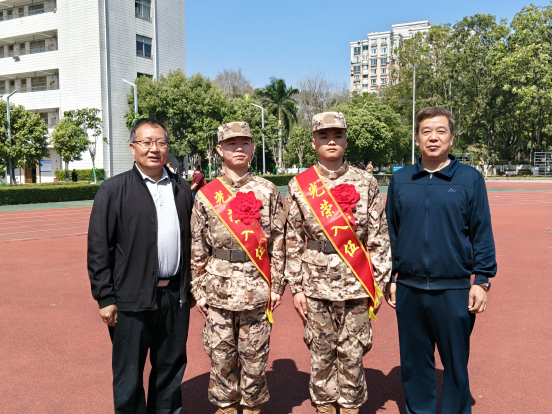 我校出席广州市天河区2026年春季新兵入伍欢送大会