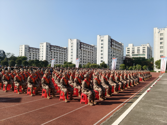 我校出席广州市天河区2026年春季新兵入伍欢送大会
